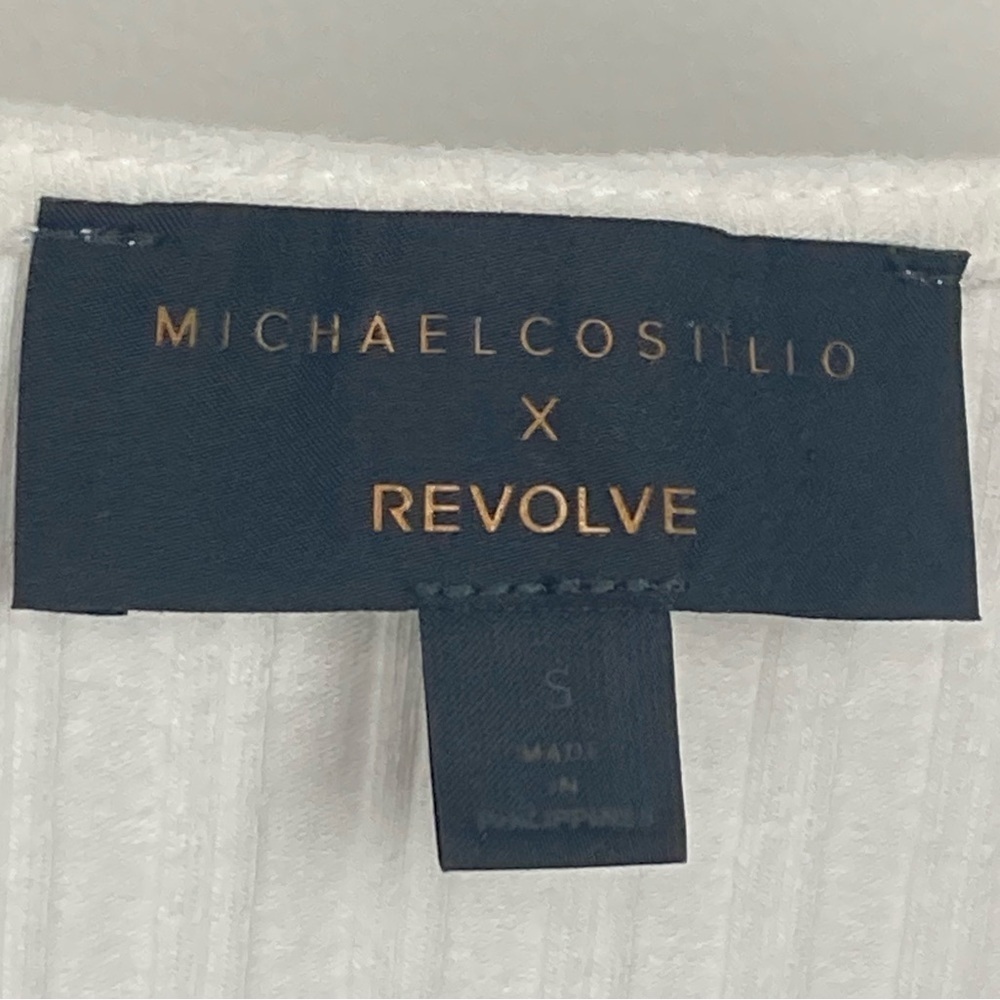 MICHAEL COSTELLO x REVOLVE Gemma Midi Dress in White - Size S  $158. - Picture 10 of 10